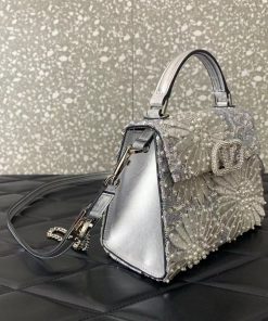 Design mini VSLING embellished tote bag