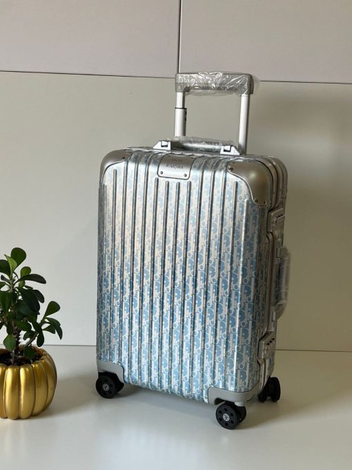 Dedign DIOR AND RIMOWA CARRY-ON LUGGAGE