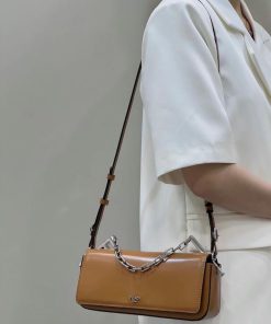 Design fendi leather mini-bag