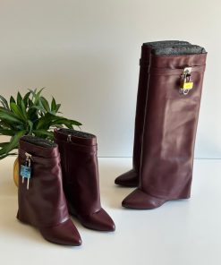 First copy Design MUTTO DRAPE KNEE HIGH BOOT