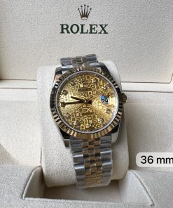 Design Rolex Datejust Reference , a stainless steel automatic wristwatch with date, Circa 2022