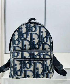 Design RIDER BACKPACK Black Maxi Dior Oblique Jacquard