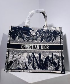 Design Dior Book Tote Embroidered Canvas for women